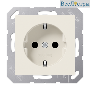 Розетка штепсельная Schuko Jung A1520BF