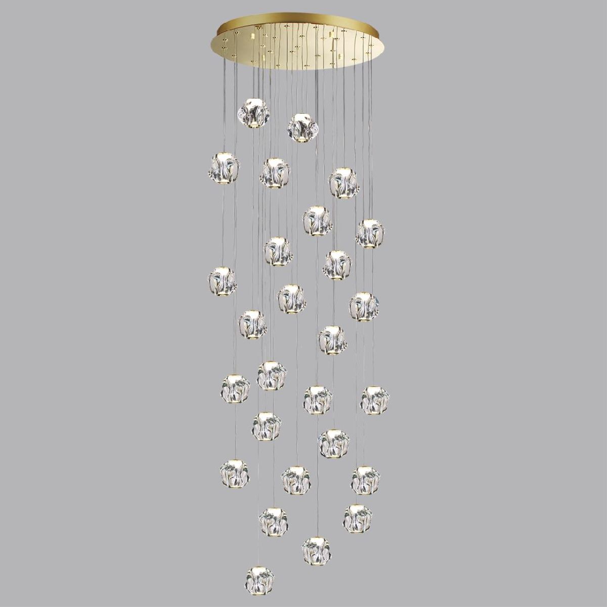 каскадная люстра odeon light jemstone 5085/120l