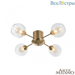 Потолочная люстра Arte Milano 272880/4 GD