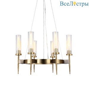 Подвесная люстра Delight Collection Alouette KM0936P-6 brass