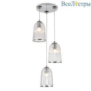 Подвесная люстра Indigo Lucido 11046/3P Chrome V000482
