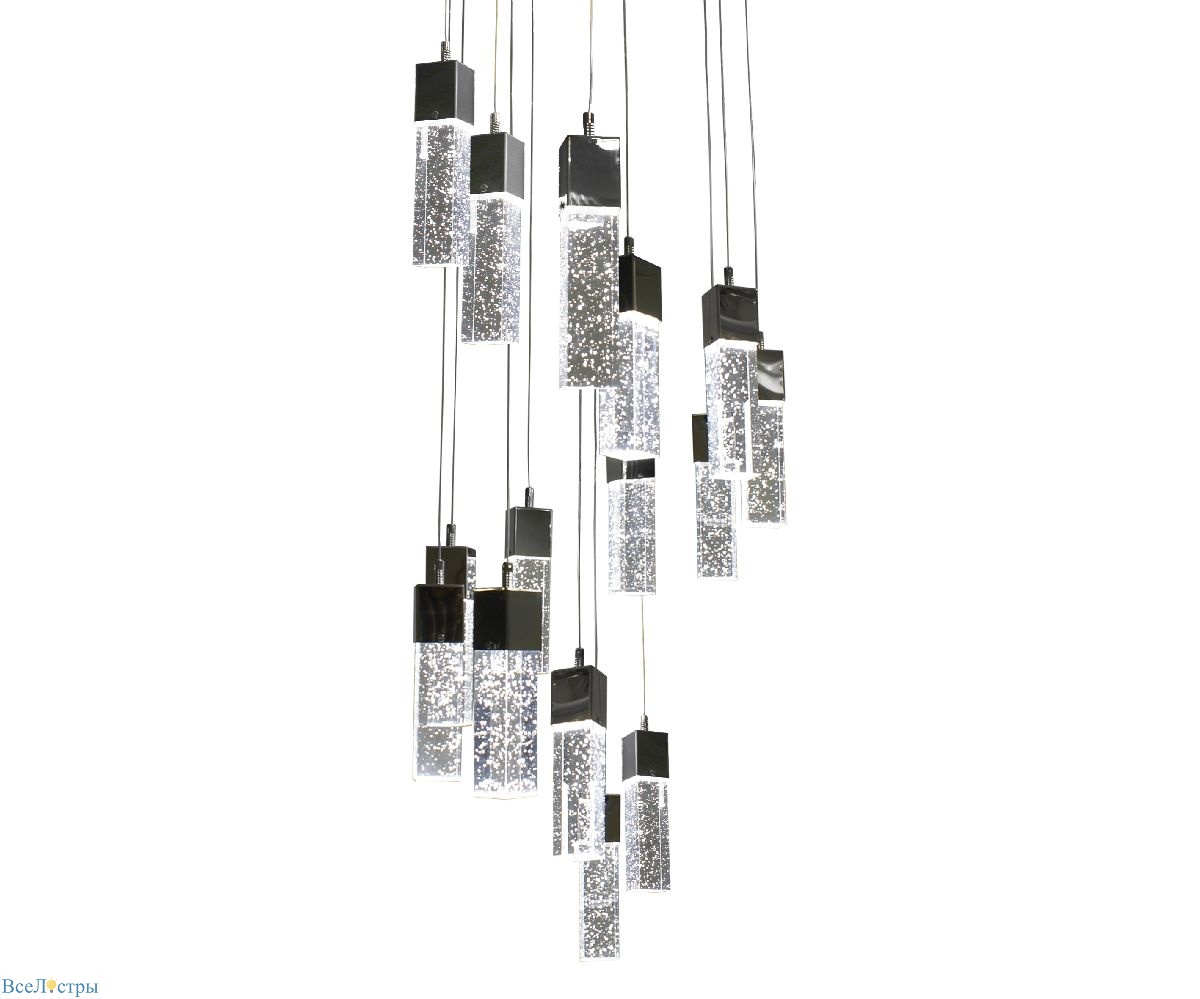 каскадная люстра kink light аква 08510-15a,02(4000k)