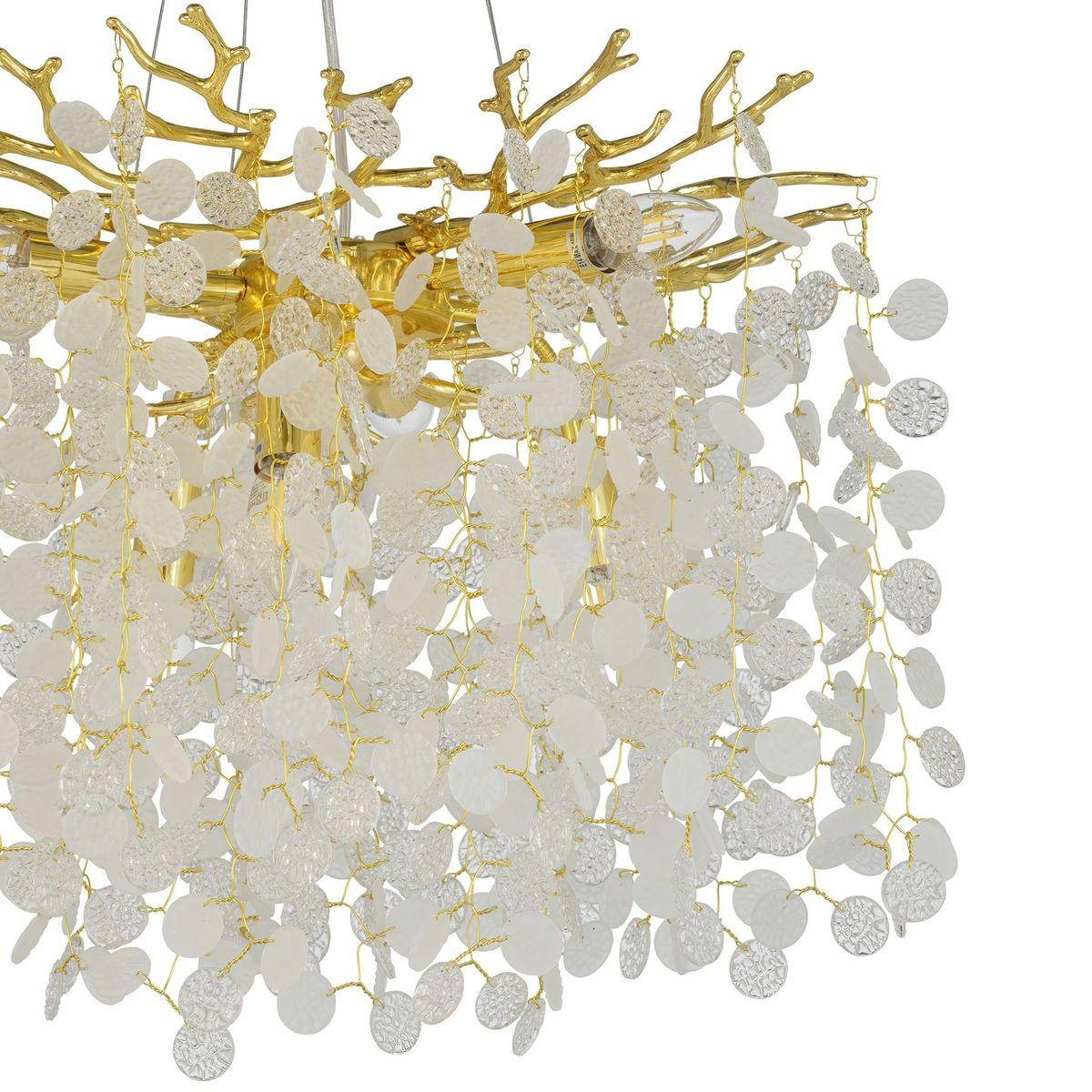 подвесная люстра lumina deco trevia ldp 8029-800 gd