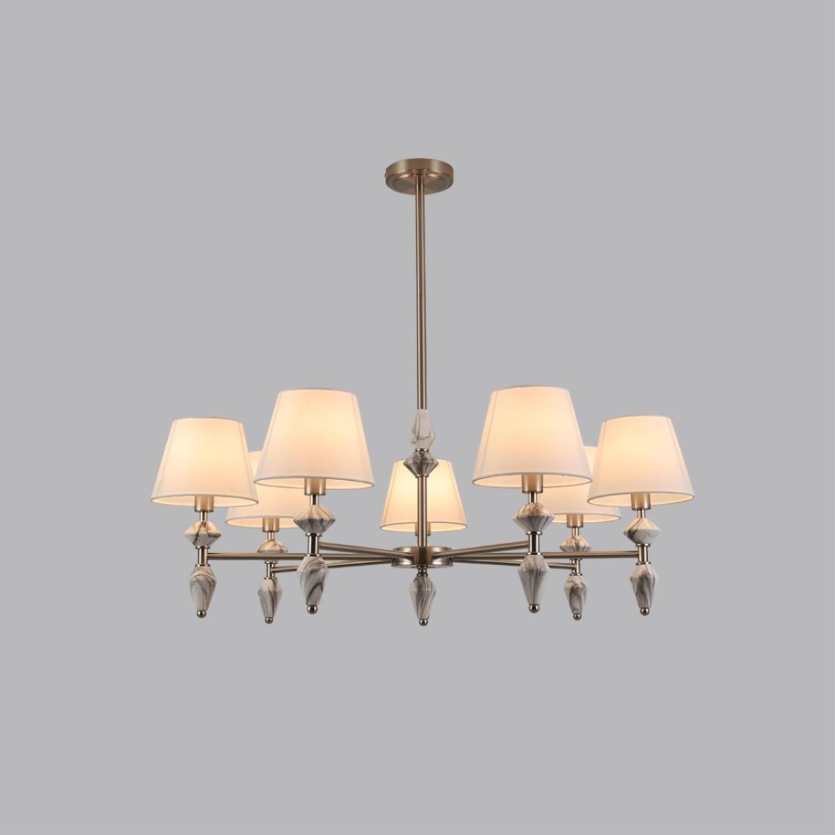 люстра на штанге lumion classi vermont 8274/7