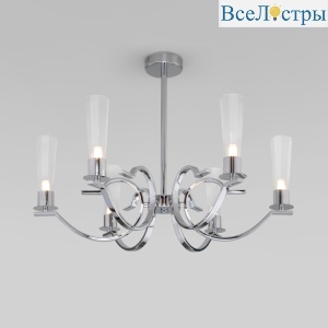 Люстра на штанге Eurosvet Rosher 60141/6 хром a060334
