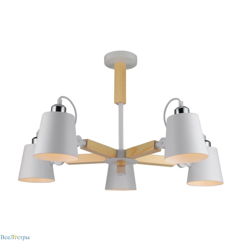 потолочная люстра arte lamp a7141pl-5wh