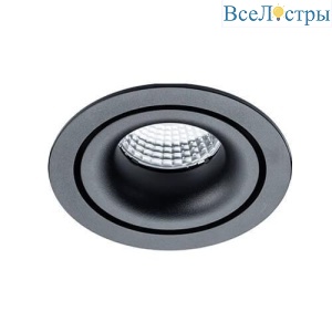 Встраиваемый светодиодный светильник Italline IT02-008 black
