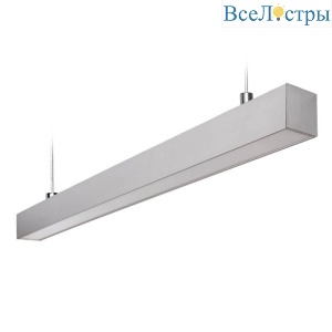 Подвесной светодиодный светильник (UL-00004209) Uniel ULO-K10D 30W/5000K/L60 IP65 Silver