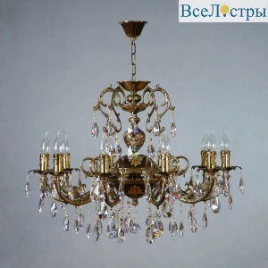 Подвесная люстра Ambiente Alicante 8888/10 PB Tear drop
