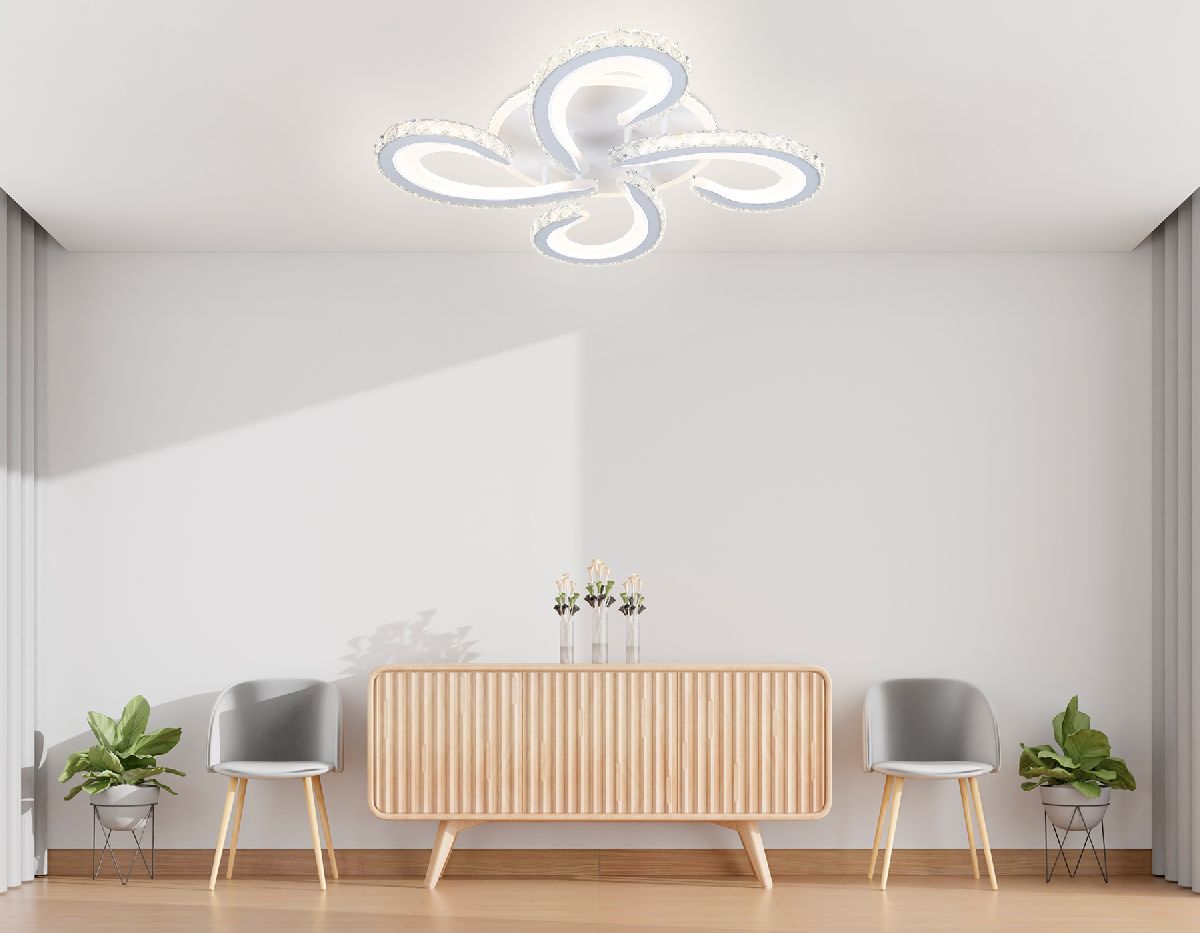 потолочная люстра ambrella light acrylica ice fa1702