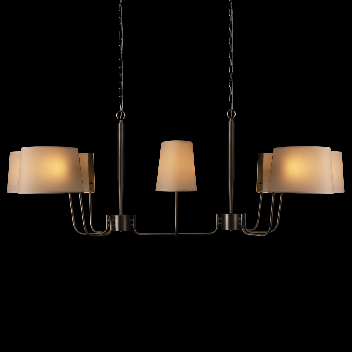 подвесная люстра loft it hilton 10527/8 nickel