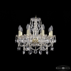 Подвесная люстра Bohemia Ivele Crystal 1411/8/141 G