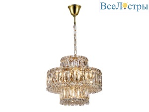 Подвесная люстра Newport 8458+3/C gold М0069585