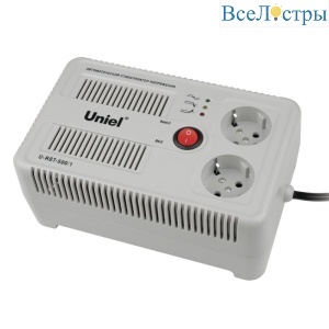 Стабилизатор напряжения (UL-00003602) Uniel 500ВА U-RST-500/1
