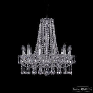 Подвесная люстра Bohemia Ivele Crystal 1413/12/200/h-60 Ni
