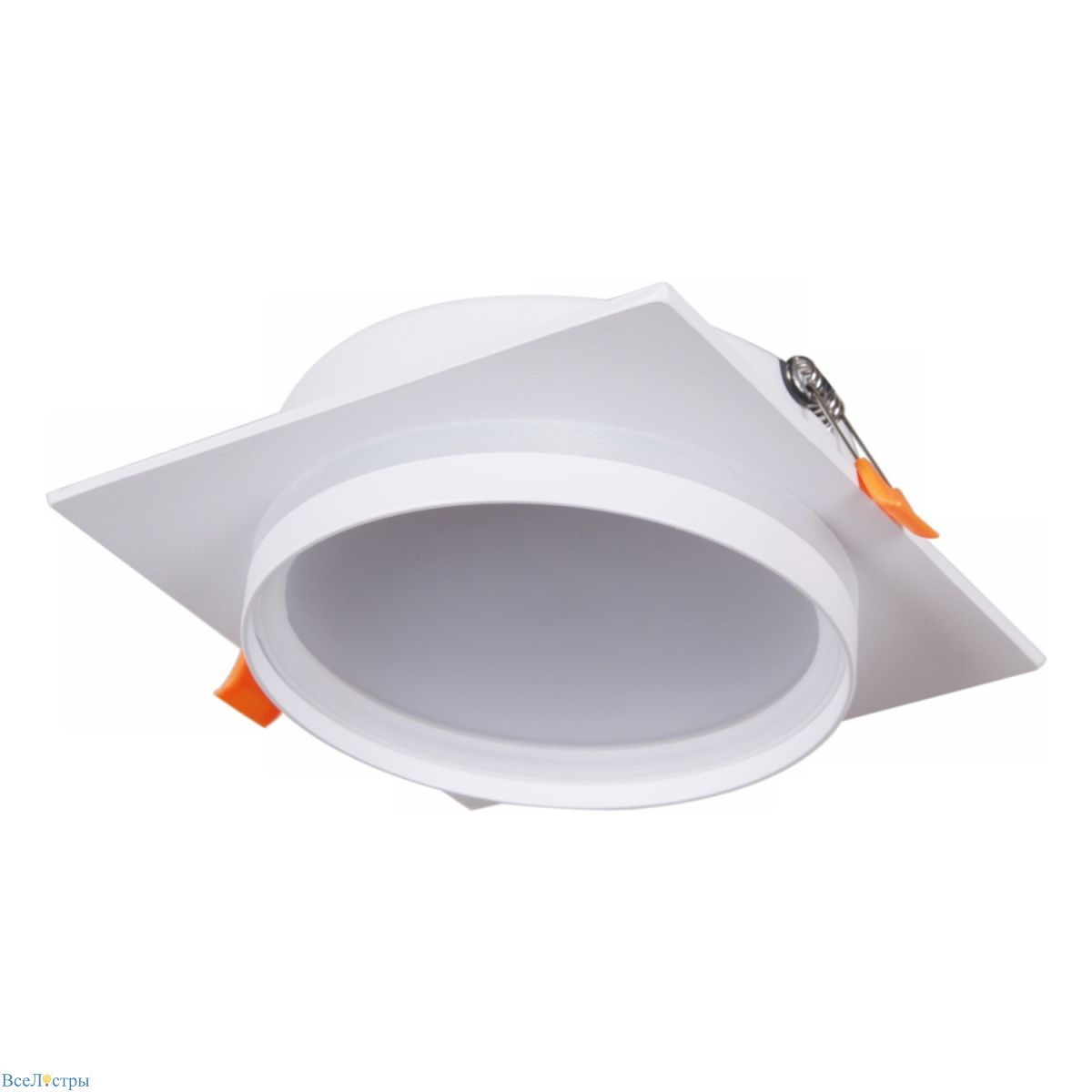 встраиваемый светильник reluce 70002-9.0-001ld gx70 wt