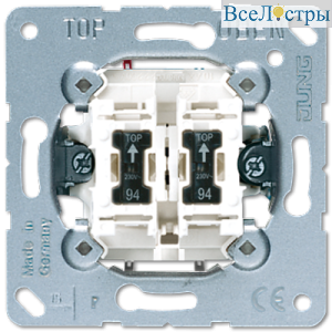 Выключатель для жалюзи Jung 505KOVU5