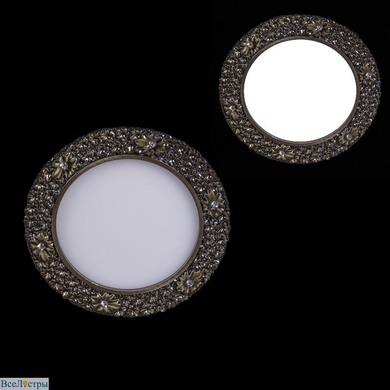 встраиваемый светильник reluce 52906-9.0-001rd led6w cr