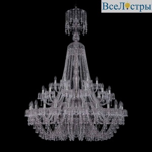 Подвесная люстра Bohemia Ivele 1410/24+12+6/460/XL-175/2d Ni V0300