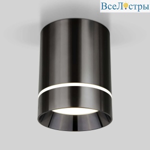 Потолочный светодиодный светильник Elektrostandard Topper DLR021 черный жемчуг 4690389167621