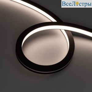 Светодиодная герметичная лента Arlight NOVA-TOP-BLACK-A120-16x15mm 24V Day4000 (10 W/m, IP67, 2835, 5m, wire x2) 049082