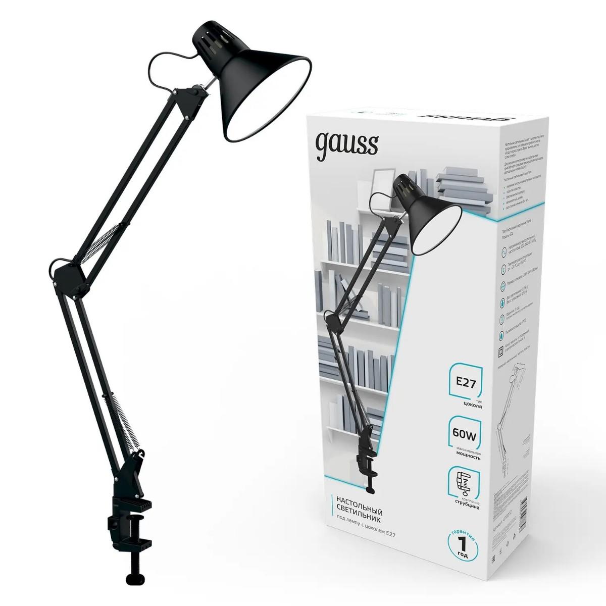 настольная лампа gauss gt0012