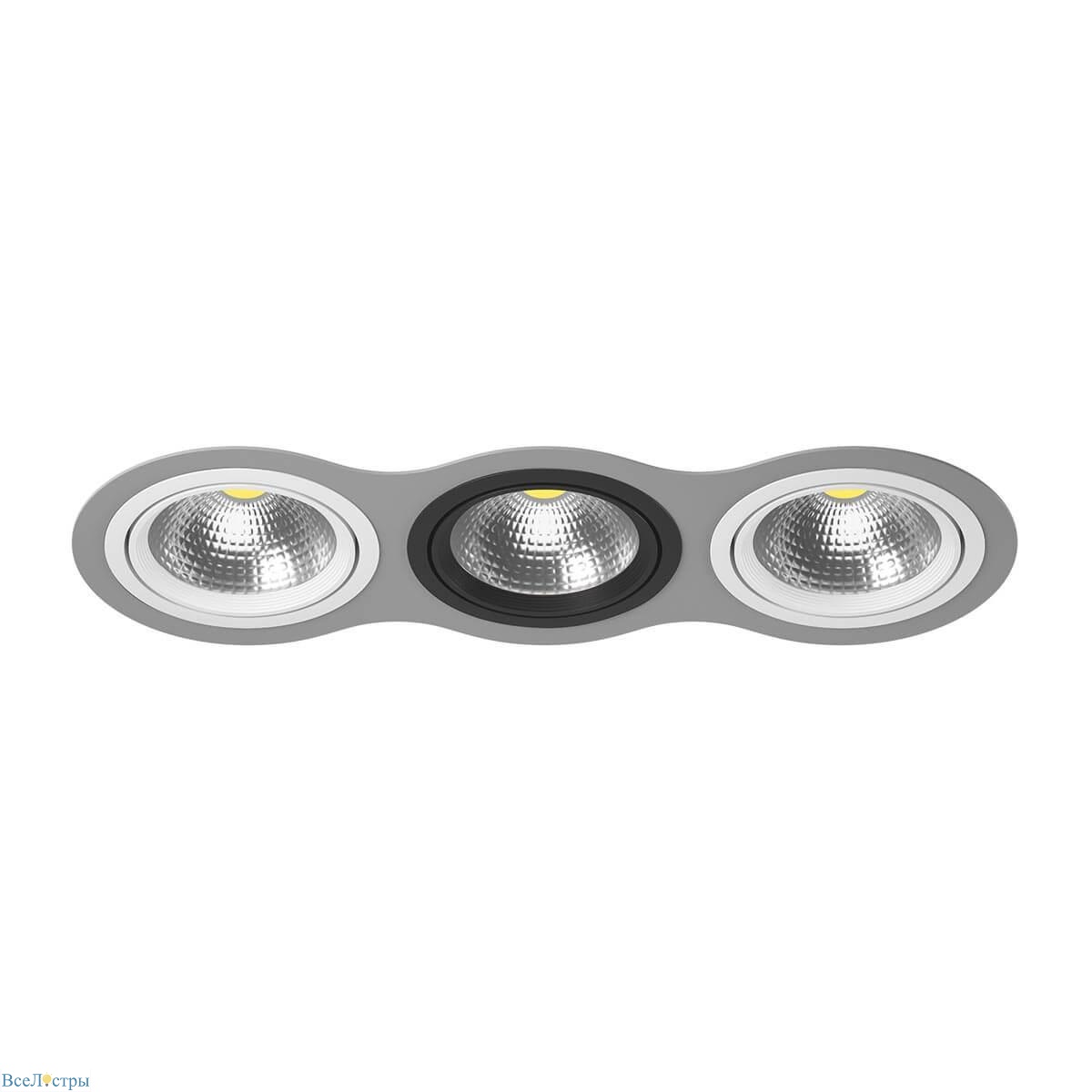 встраиваемый светильник lightstar intero 111 (217939+217906+217907+217906) i939060706