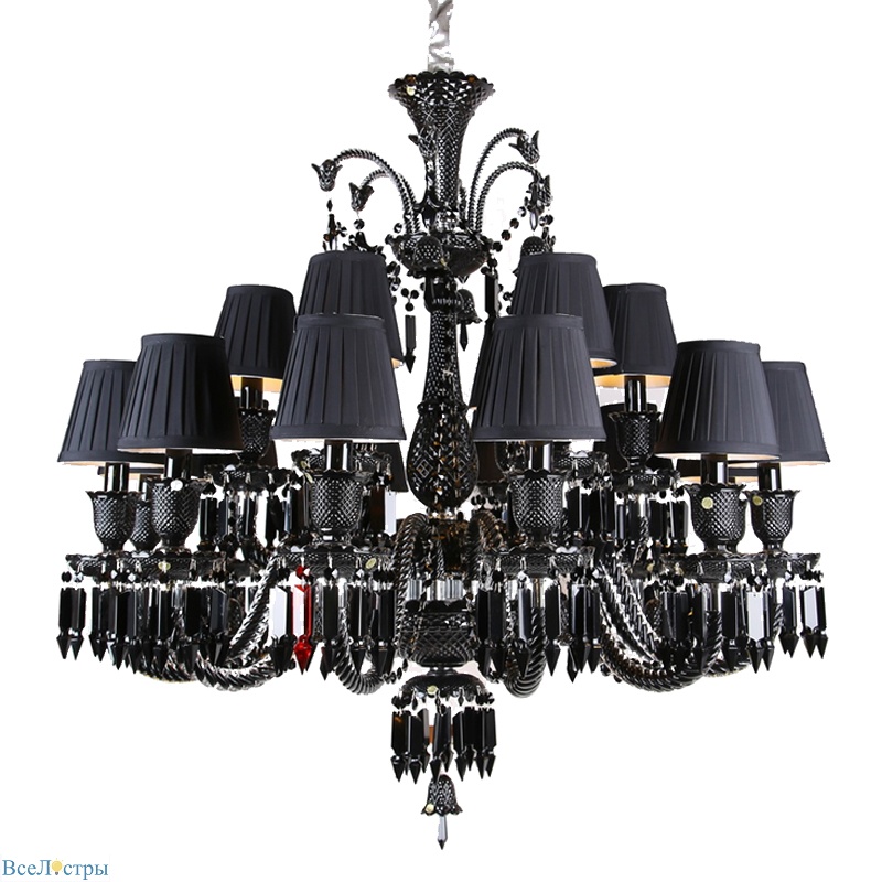 подвесная люстра delight collection moollona md11027010-20 black