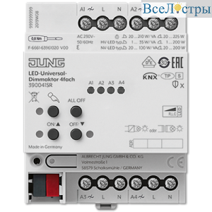 Диммер Jung 390041SR