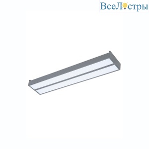 Светодиодная панель Uniel ULO-K15A 2x16W/4000K/L50 IP44 LIGHT GREY UL-00012583