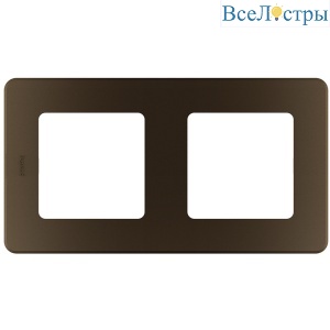 Рамка двухместная Legrand Inspiria 673949