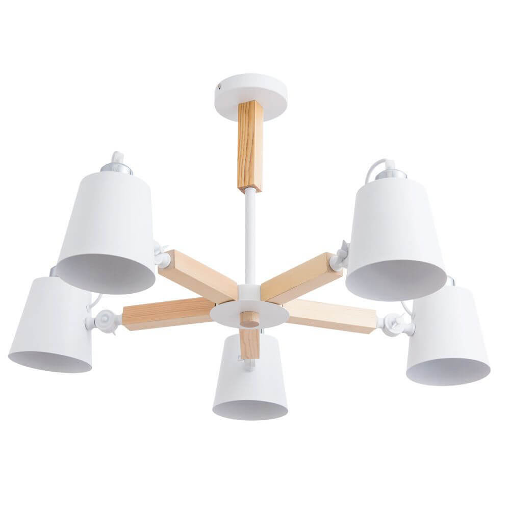 потолочная люстра arte lamp a7141pl-5wh