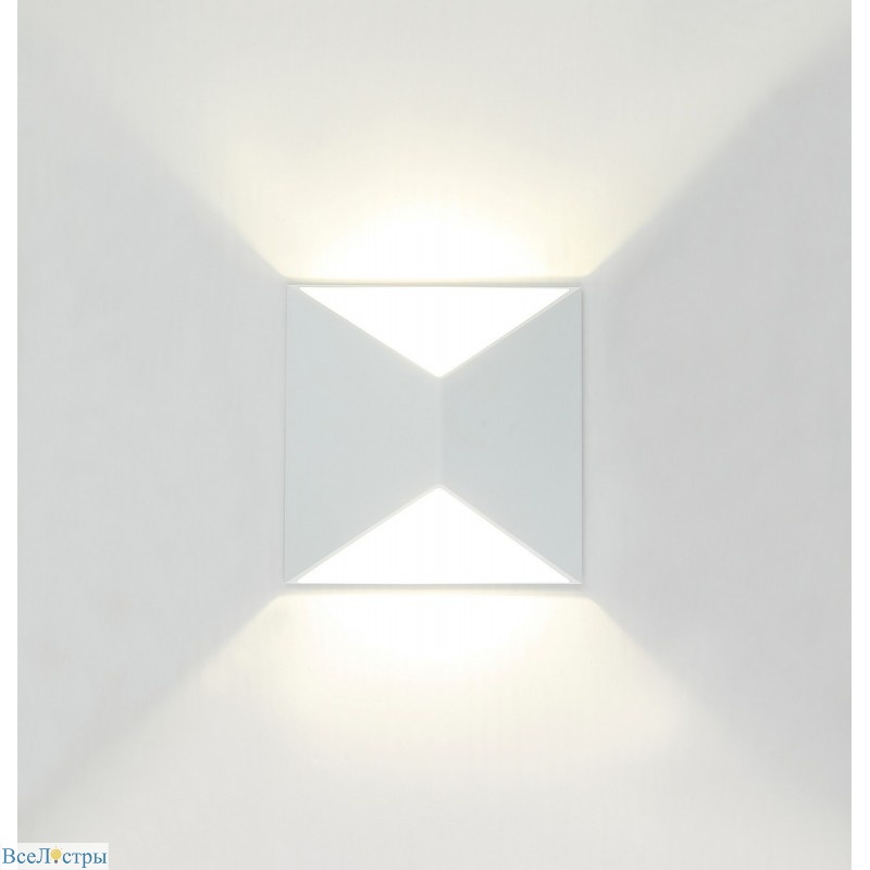 уличный настенный светильник imex wels il.0014.0012 wh