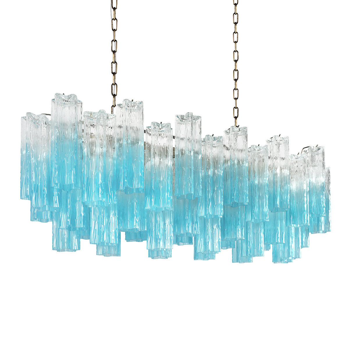 подвесная люстра loft it murano 10580/1000r clear blue