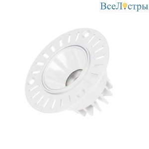 Встраиваемый светильник Arlight MS-ATLAS-TRIMLESS-R50-6W Warm3000 (WH, 40deg, 230V) 037060