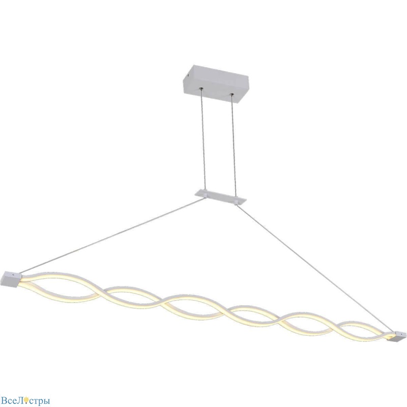 подвесной светодиодный светильник lucia tucci modena 1920.2 white led