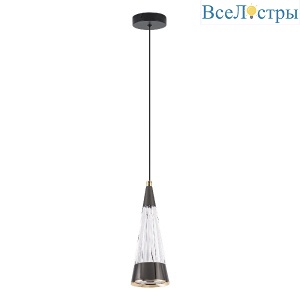 Подвесной светильник LED4U L7121-1 СR-BK