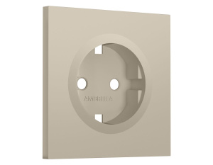 Лицевая панель SIGMA (Кашемир) для электрической розетки с/з QUANT PRO Ambrella Volt SP3460