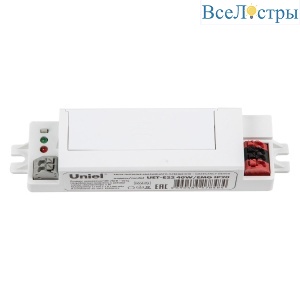 Блок аварийного питания с аккумулятором для светодиодных панелей Uniel PREMIUM+ UET-E22 40W/EMG IP20 UL-00010834