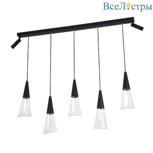 Подвесная люстра LED4U L7105-7 BK