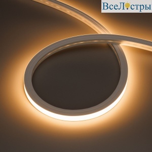 Светодиодная лента герметичная Arlight HORIZON-3D-А120-12x12mm 24V Warm3000 (12 W/m, IP67, 5m, wire x1) (Вывод боковой) 062283