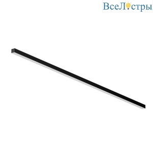 Линейный накладной светильник Maytoni Technical 3000K 35x35 (Черный, 2 м) LL311015