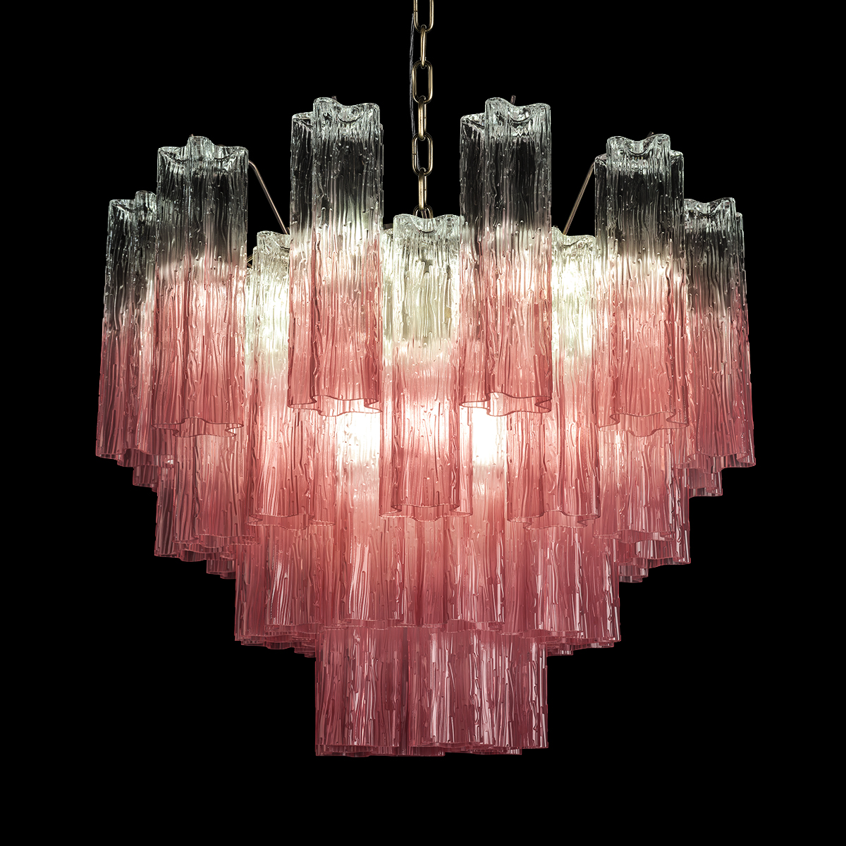 подвесная люстра loft it murano 10580/600 clear pink
