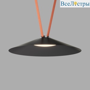 Трековый однофазный светильник Denkirs Belty Flow DK5569-BK