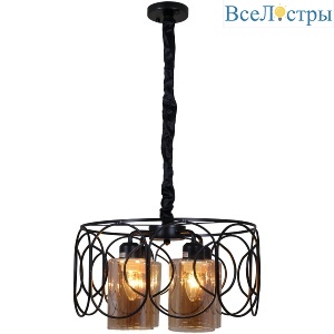 Подвесная люстра Reluce 03883-0.4-04 BK