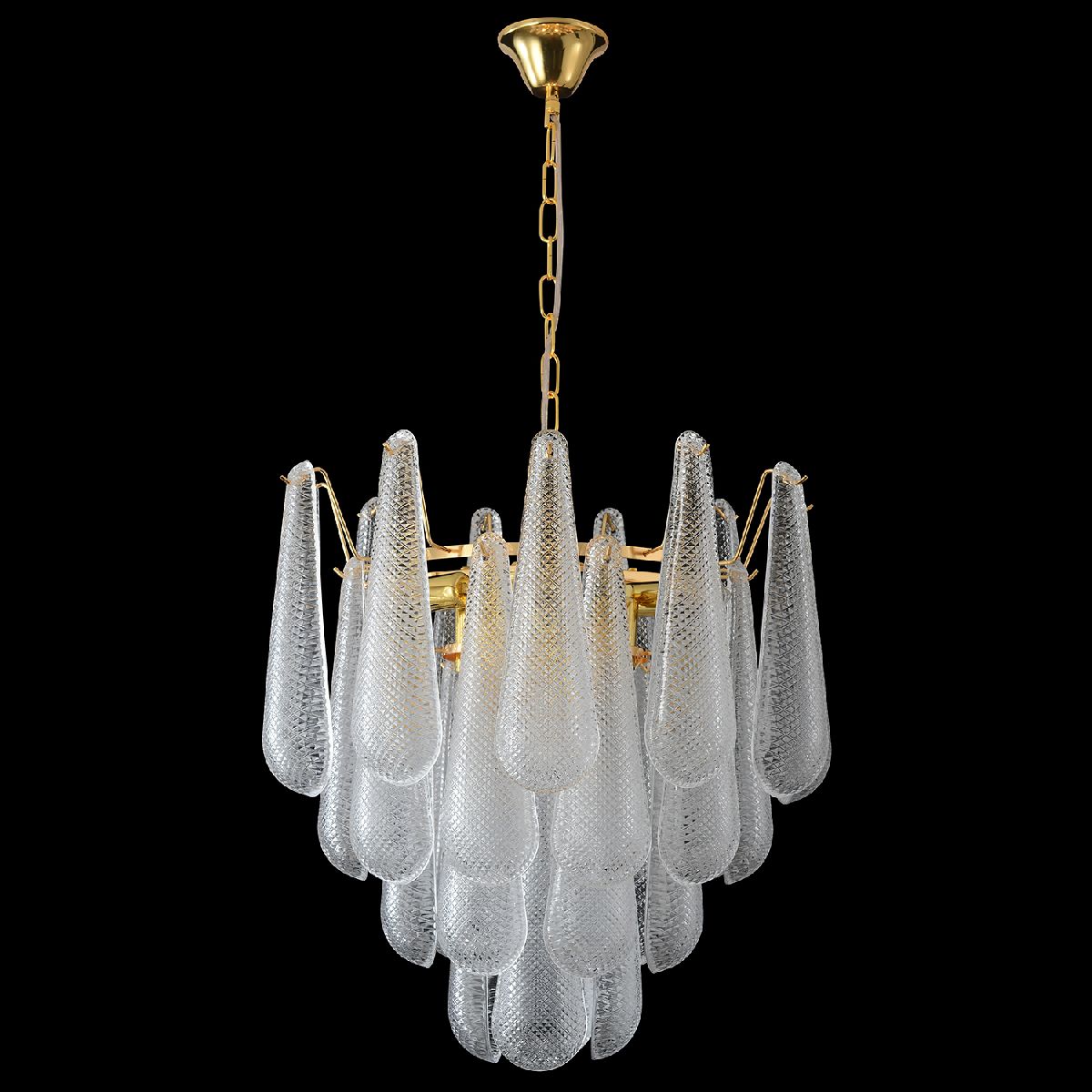 подвесная люстра crystal lux fontain sp8 gold
