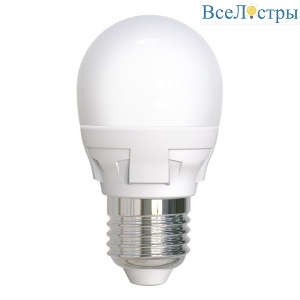 Лампа светодиодная Uniel LED-G45 7W/6500K/E27/FR PLP01WH UL-00011017