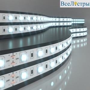 Светодиодная лента Elektrostandard 24V 14,4W 60Led 5050 IP20 холодный белый, 5м 4690389167676