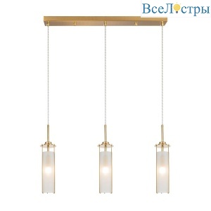 Подвесной светильник Indigo Torcia 11038/3P Brass V000416