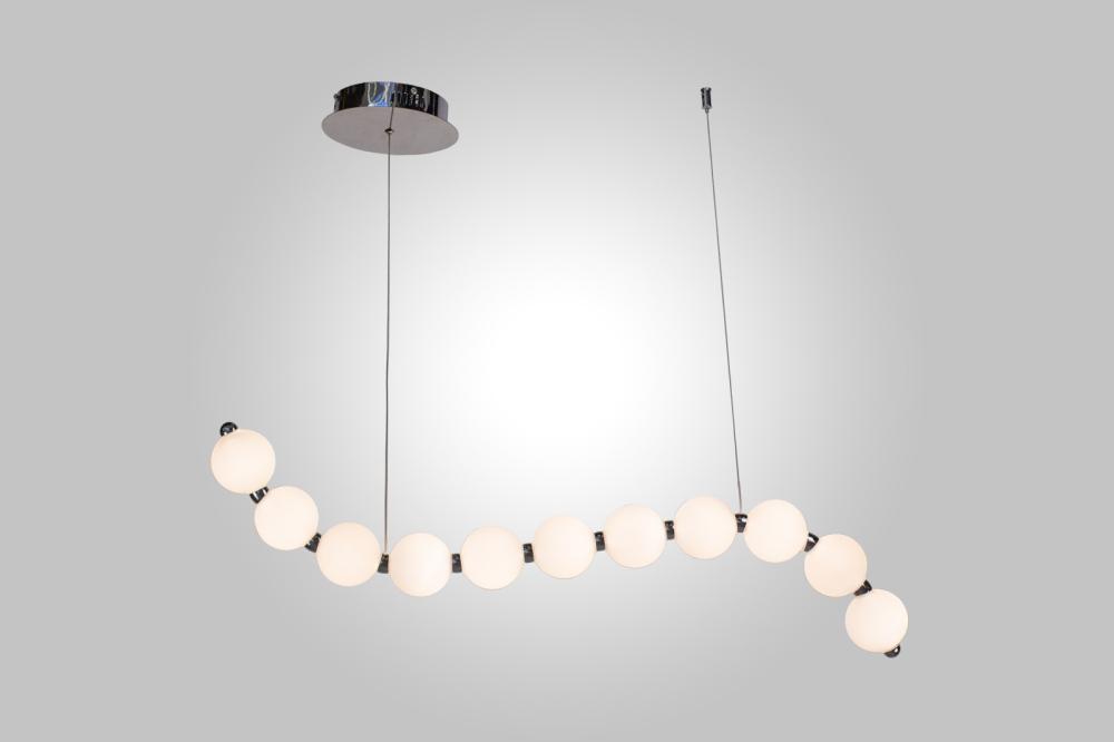подвесной светильник am group pearl l1200 ch